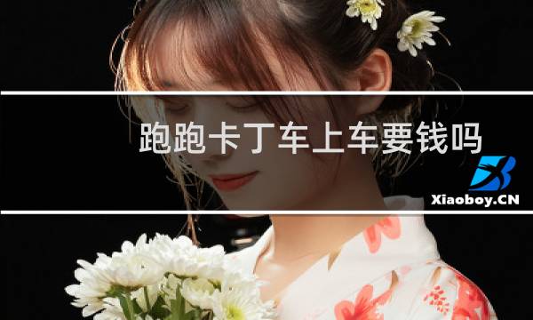 跑跑卡丁车上车要钱吗