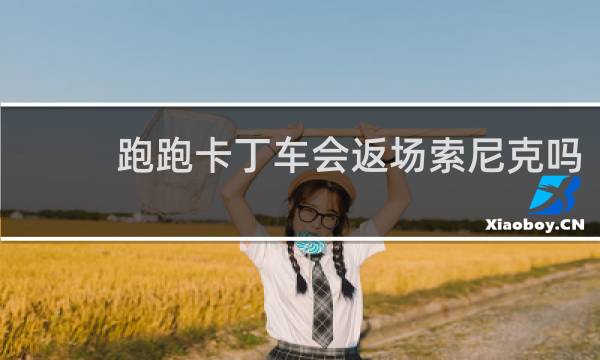 跑跑卡丁车会返场索尼克吗