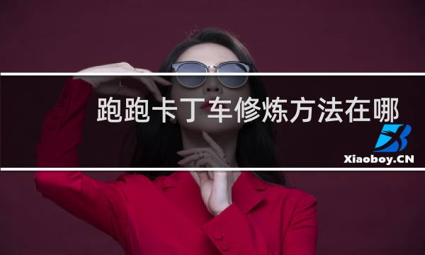 跑跑卡丁车修炼方法在哪