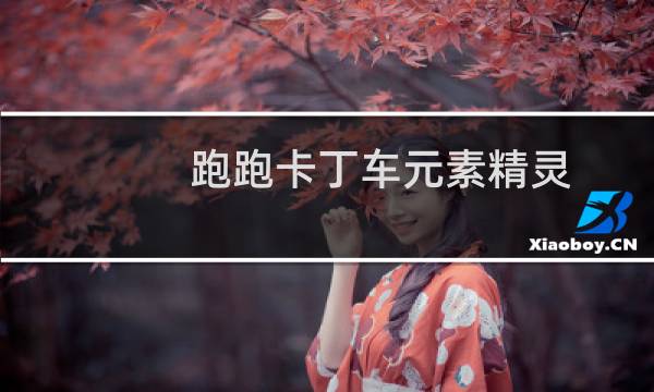 跑跑卡丁车元素精灵