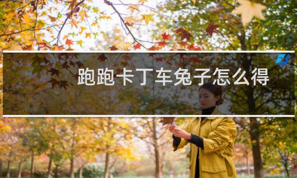 跑跑卡丁车兔子怎么得