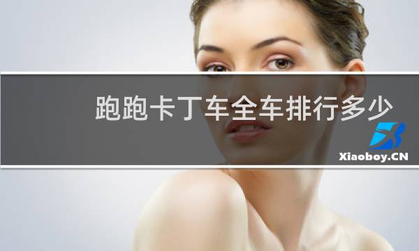 跑跑卡丁车全车排行多少