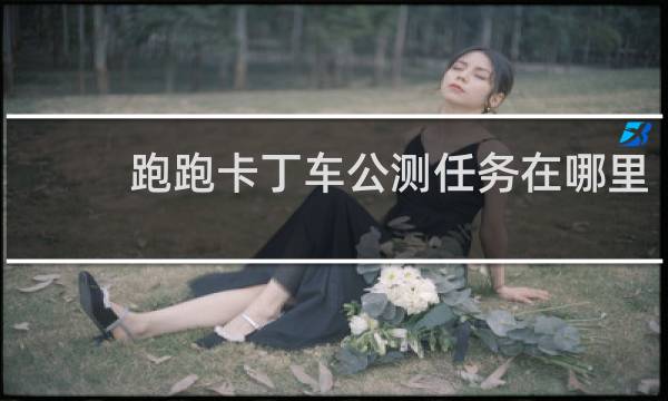 跑跑卡丁车公测任务在哪里