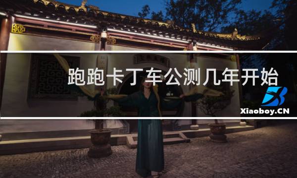 跑跑卡丁车公测几年开始