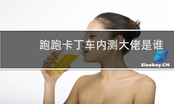 跑跑卡丁车内测大佬是谁