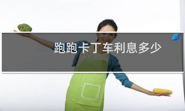 跑跑卡丁车利息多少