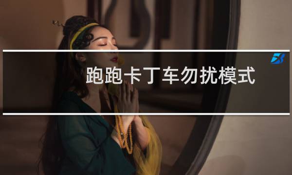 跑跑卡丁车勿扰模式