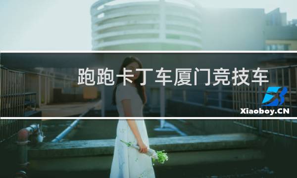 跑跑卡丁车厦门竞技车
