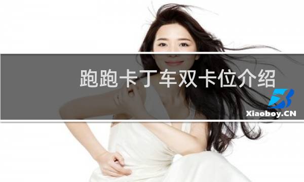 跑跑卡丁车双卡位介绍