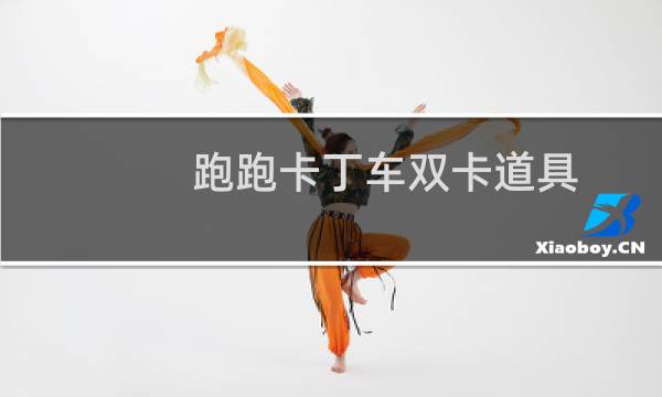 跑跑卡丁车双卡道具