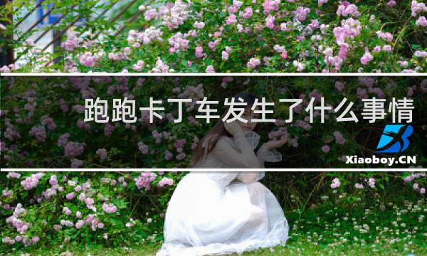 跑跑卡丁车发生了什么事情