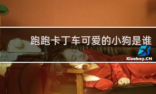 跑跑卡丁车可爱的小狗是谁