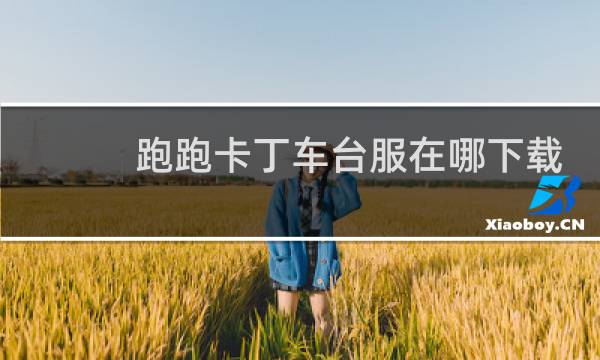 跑跑卡丁车台服在哪下载