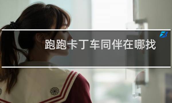 跑跑卡丁车同伴在哪找