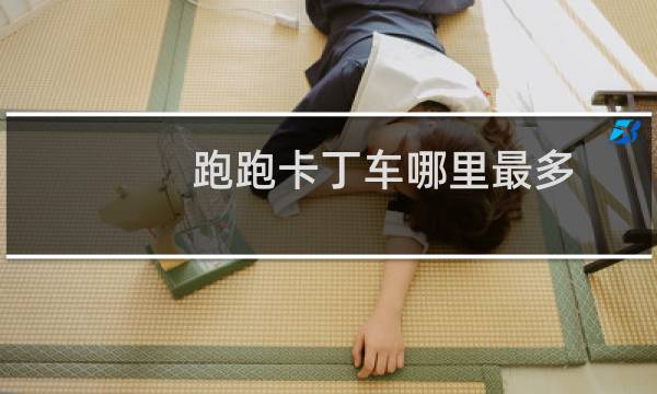 跑跑卡丁车哪里最多