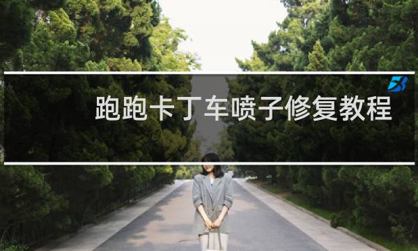 跑跑卡丁车喷子修复教程