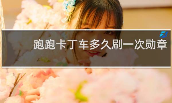 跑跑卡丁车多久刷一次勋章