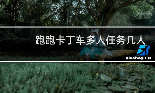 跑跑卡丁车多人任务几人
