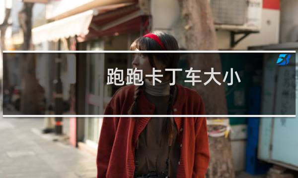 跑跑卡丁车大小