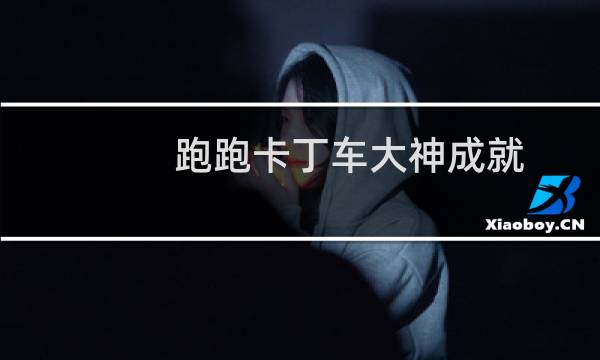 跑跑卡丁车大神成就