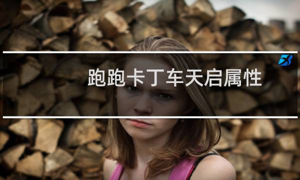 跑跑卡丁车天启属性