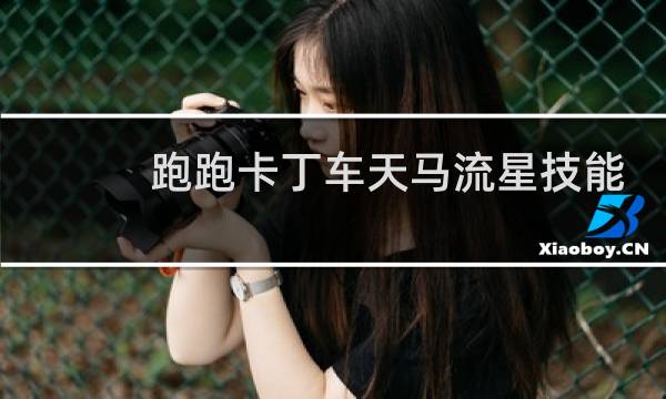 跑跑卡丁车天马流星技能
