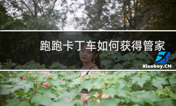 跑跑卡丁车如何获得管家