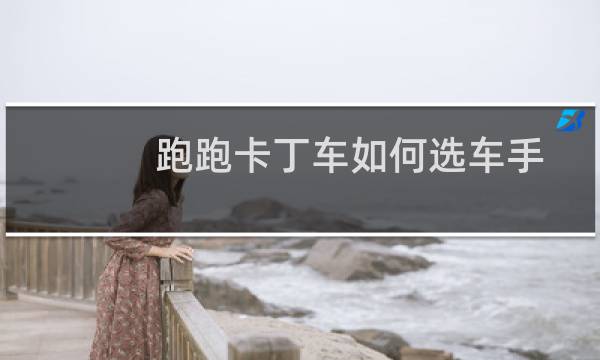 跑跑卡丁车如何选车手