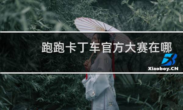 跑跑卡丁车官方大赛在哪