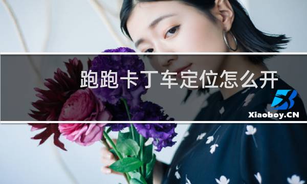 跑跑卡丁车定位怎么开