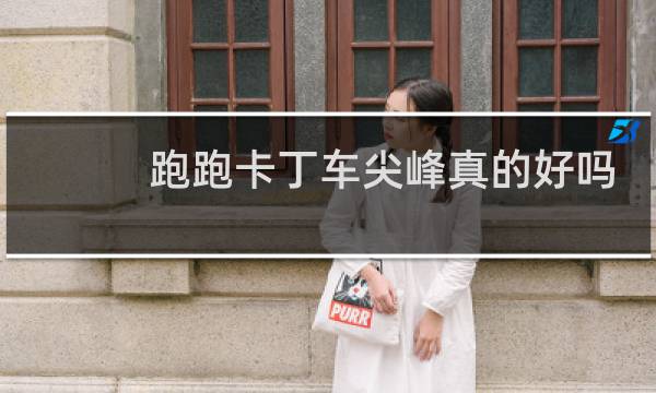 跑跑卡丁车尖峰真的好吗