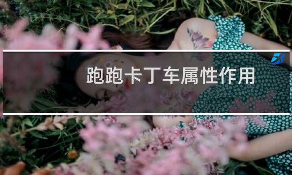 跑跑卡丁车属性作用