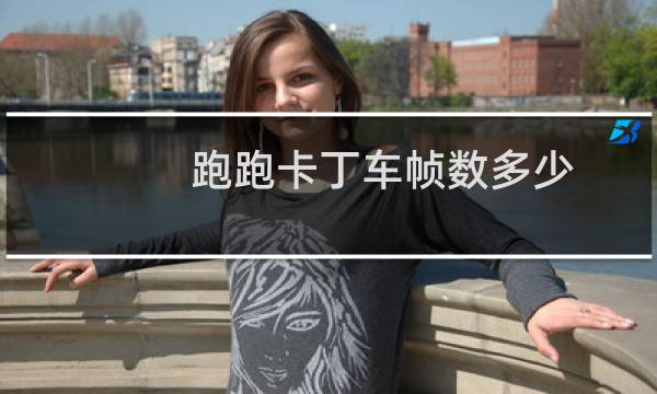 跑跑卡丁车帧数多少