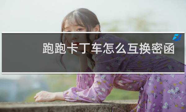 跑跑卡丁车怎么互换密函