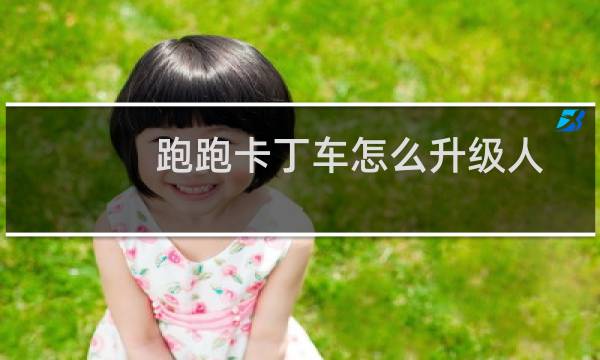 跑跑卡丁车怎么升级人