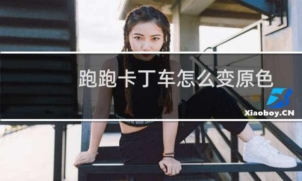 跑跑卡丁车怎么变原色