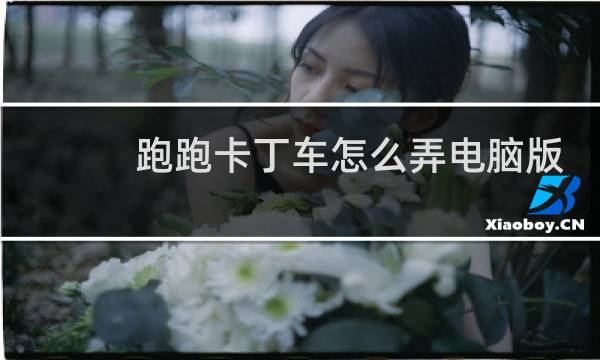 跑跑卡丁车怎么弄电脑版
