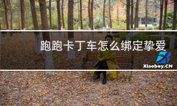 跑跑卡丁车怎么绑定挚爱