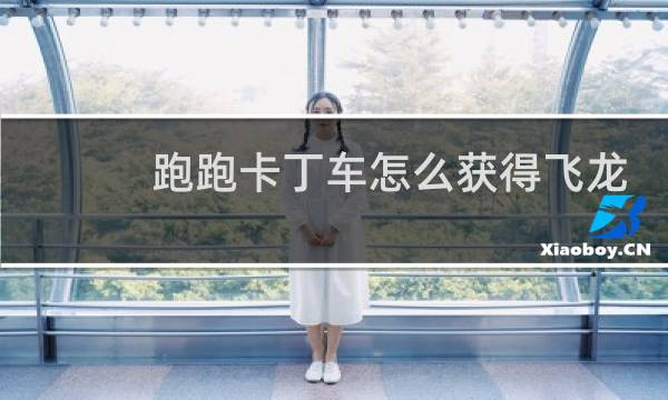 跑跑卡丁车怎么获得飞龙