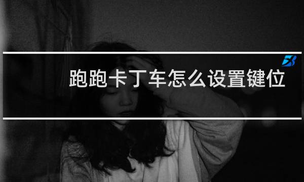 跑跑卡丁车怎么设置键位