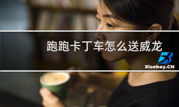 跑跑卡丁车怎么送威龙