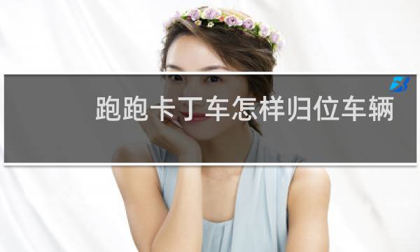 跑跑卡丁车怎样归位车辆