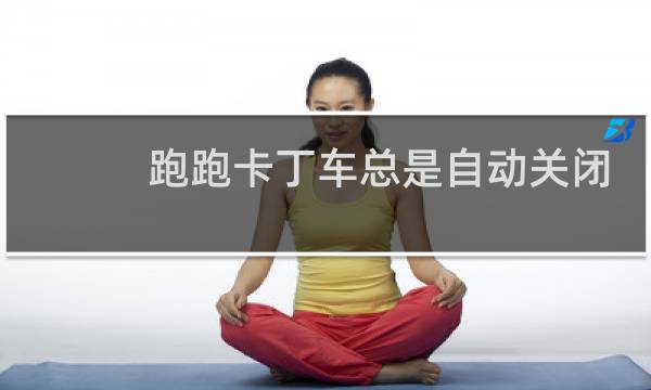 跑跑卡丁车总是自动关闭