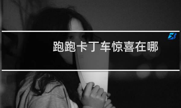 跑跑卡丁车惊喜在哪