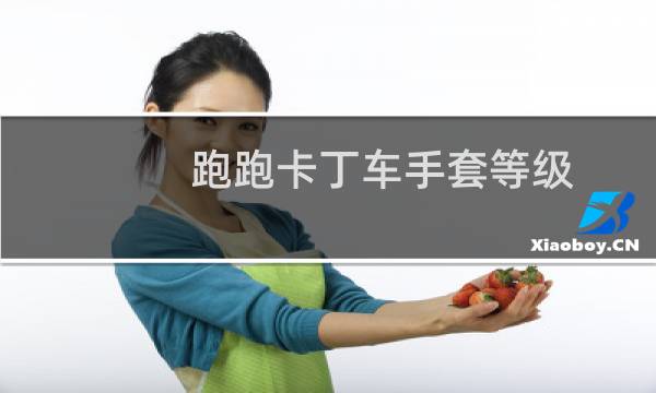 跑跑卡丁车手套等级