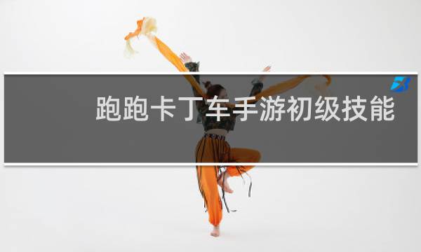 跑跑卡丁车手游初级技能