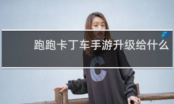 跑跑卡丁车手游升级给什么
