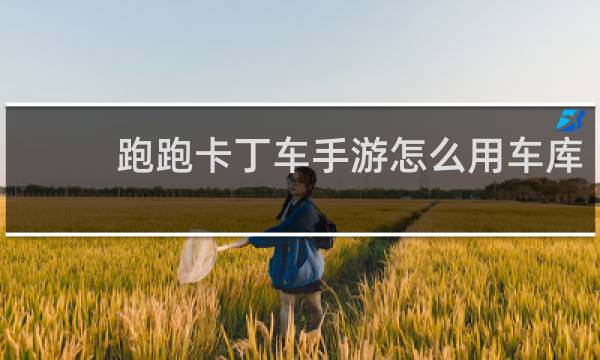 跑跑卡丁车手游怎么用车库