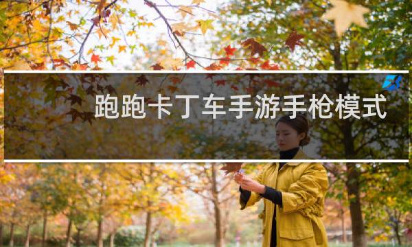 跑跑卡丁车手游手枪模式