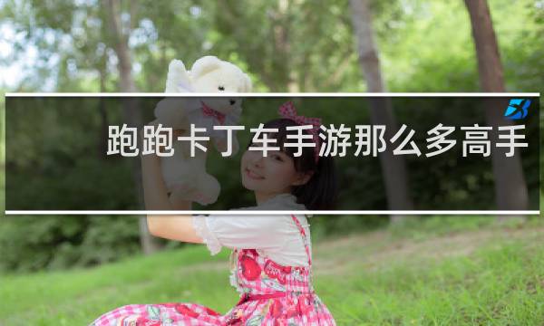跑跑卡丁车手游那么多高手
